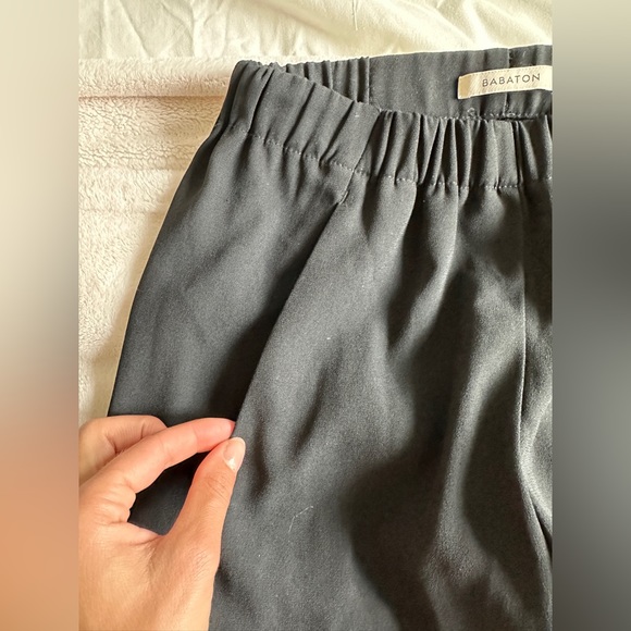 Babaton Cropped Japanese Fabric Trousers - Picture 4 of 6